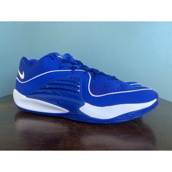 Nike KD 16 TB Game Royal Basketball Shoes Men's Size 14 FN7091-401